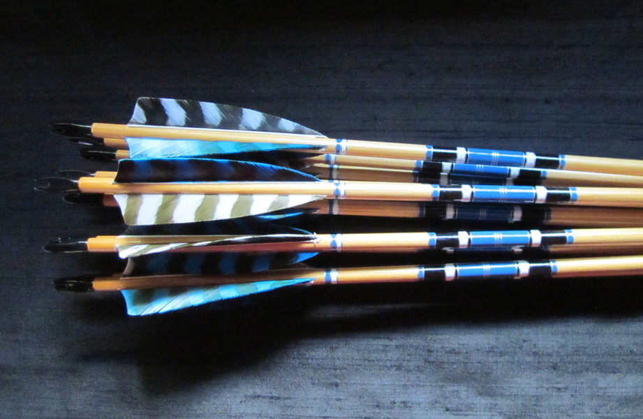 Northwest Archery LLC - Custom Deluxe Arrows - Traditional Archery - Arrows  made by Suzanne St.Charles