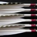 Traditional arrows, wood arrows, cedar arrows, Sitka spruce arrows, Glenn St Charles, Suzanne St Charles