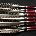 Traditional arrows, wood arrows, cedar arrows, Sitka spruce arrows, Glenn St Charles, Suzanne St Charles